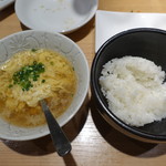 焼肉 水谷 - 2017.10 〆のご飯とスープ