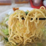 寛太郎 - 調理後の蒸し麺の別角度