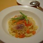 Luce Dining+ - 五島対馬海峡産旬アジと芽ネギの冷製カッペリーニ