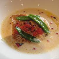 鉄板焼　恵比寿 - 鯛のロースト豆乳仕立