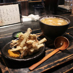 山元麺蔵 - 土ゴボウ天みぞれうどん☆