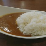 ぷちっく - ★キーマカレー 850円 らっきょの汁を入れてるようだ。めちゃ甘