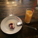 デザートとドリンク。