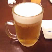 里葉亭 - 生ビール(スーパードライ)