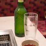 俺の焼肉 - 2017.10 ハートランド中瓶（780円）