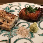 はらまさ - 鰻の白焼、蒲焼