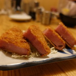 大衆酒場BEETLE - ☆【大衆酒場 ビートル】さん…ハムカツ(≧▽≦)/～♡☆