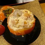板前心 菊うら - 柿と牡蠣のグラタン