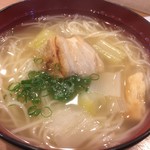 ほてい寿し - 魚介スープ煮麺（小）