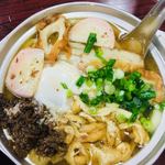 鍋焼うどん アサヒ - 鍋焼きうどん玉子