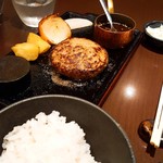 手作りハンバーグ工房Toshi - 2017/10  たっぷり山わさびハンバーグ(180g)