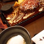 手作りハンバーグ工房Toshi - 2017/10  Toshi特製テリマヨ玉ハンバーグ(240g)