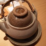 鮨 さかい - 松茸だけの土瓶蒸し♪