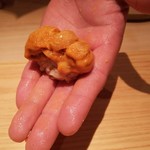 鮨 さかい - かねますの生ウニ♪