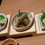 玉乃光酒蔵 - さんまづくし790円（税込）