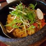 キッチン フタバ - 「海鮮石焼きパエリア」