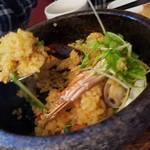 キッチン フタバ - 「海鮮石焼きパエリア」