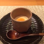 鮨 土方 - 自家製プリン