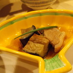 喜助 - 河内鴨と米茄子の煮つけ