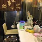 かんむりや - カウンター席