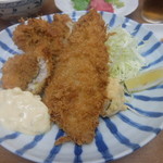 小田保 - アジ鱧フライ