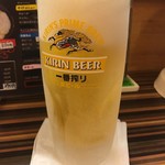 林家 - 生ビール