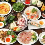 タイ ベトナム料理 GreeN - 飲み放題付き漢方鍋コース