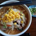 味噌野菜ラーメン780円＋大盛り130円