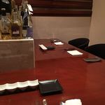 炉窯ステーキ煉瓦 - カウンター