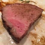 炉窯ステーキ煉瓦 - 山形県産 三元豚 肩ロース