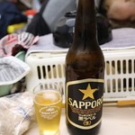 かんむりや - 瓶ビール大(450円)