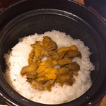 四季会席 香桜凛 - 雲丹ご飯だって(((o(*ﾟ▽ﾟ*)o)))♡