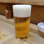 家庭料理 小川 - 生ビール