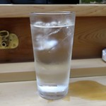 家庭料理 小川 - 芋焼酎水割り