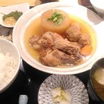 銀座 すが家 - 手羽元と大根のほろほろ煮（2017/09）