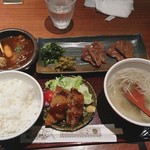 伊達の牛たん本舗 - 土日祝日限定メニュー 数量限定牛たん三昧定食