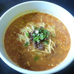 担々麺セットの担々麺2017.10月