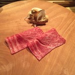 Chef's Table kuma3 - リブロースのしゃぶしゃぶ♪ ❤️こんな お色気たっぷり…… ♡