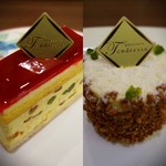 (左)デズィールヌガー　￥740　(右)デリシュー　￥680