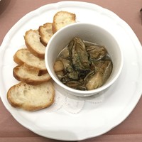厳選洋食さくらい - 牡蠣のガーリックオイル焼き  ¥1200