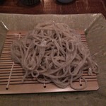 手打蕎麦 じゆうさん - 田舎蕎麦（塩で食べるのもおすすめ）