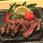 炭火ステーキ坂井 京都三条 - 極上肉フィレ