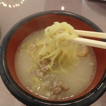 洞爺サンパレス - 〆のラーメンが美味かった^^