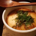Sushi Uchida - タラ白子茶碗蒸し風 2017年10月