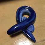 うなぎ亭 友栄 - 青鰻の箸置き