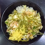 横浜家系ラーメン すずき家 - 2017年10月　キャベチャ丼　280円