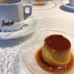 La Brianza - 有機カボチャのプリン&ホットコーヒー