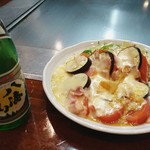 春来 - なすトマトのチーズ焼き