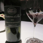 レストラン ラッセ - 29年10月　Casanova di Neri Cerretalto, Brunello di Montalcino 2000