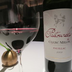 レストラン ラッセ - 29年10月　Pastourelle de Clerc Milon 2009 PAUILLAC